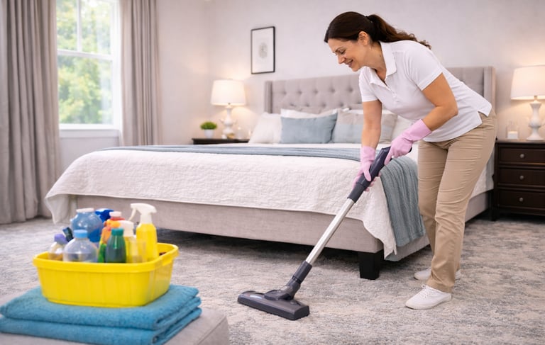 Deep Bedroom Cleaning Service in Durham NC