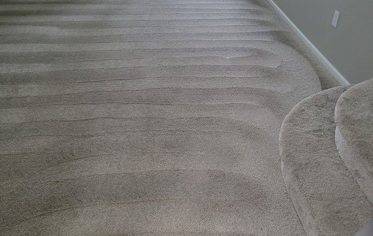 Beautiful, Spot Free, Clean carpet with King Organic Clean