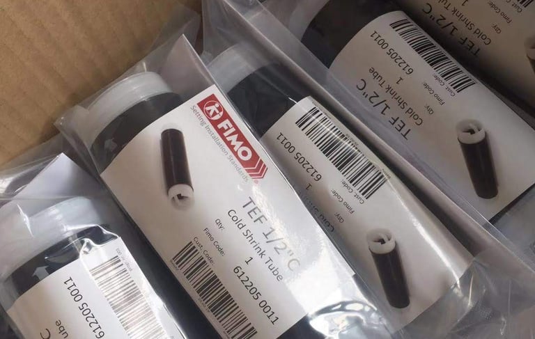 Telecom industry product development - Cold Shrink Tubes