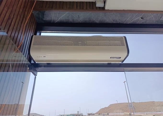 Steel Air curtains