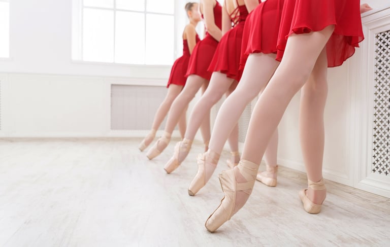 Pointe shoes, Dance Studio, All Ages