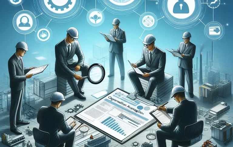 Desarrolladores y administración, diseñando nuevo condominio.