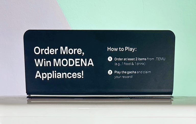 custom gachapon mini putih