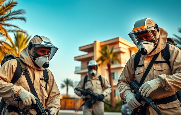 مكافحة الفئران والقوارض الكويت