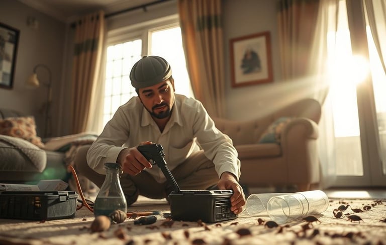 مكافحة الفئران والقوارض الكويت