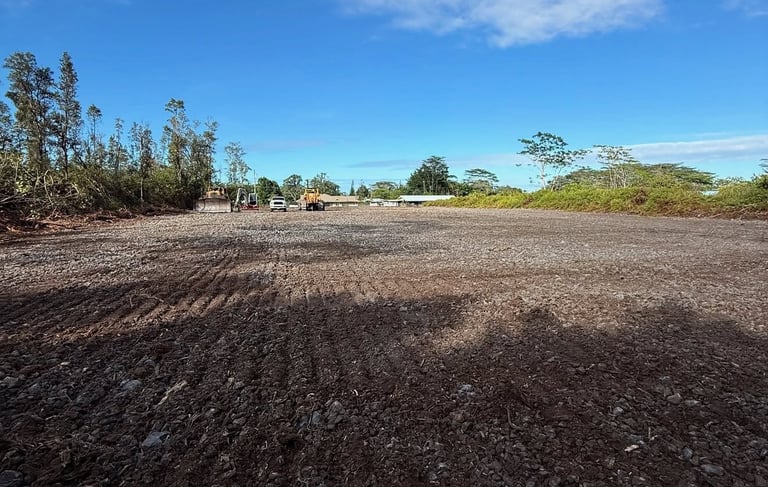Land Clearing Keaau, Hawaii