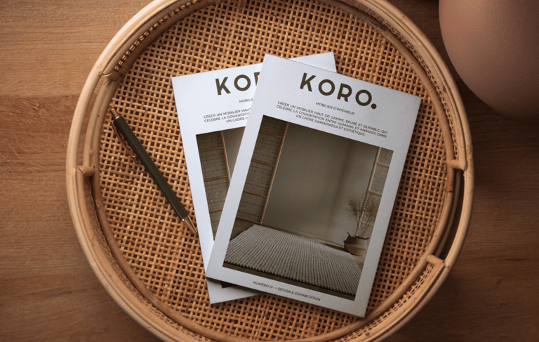 Projet Koro – Identité visuelle et support de communication, Studio Luana