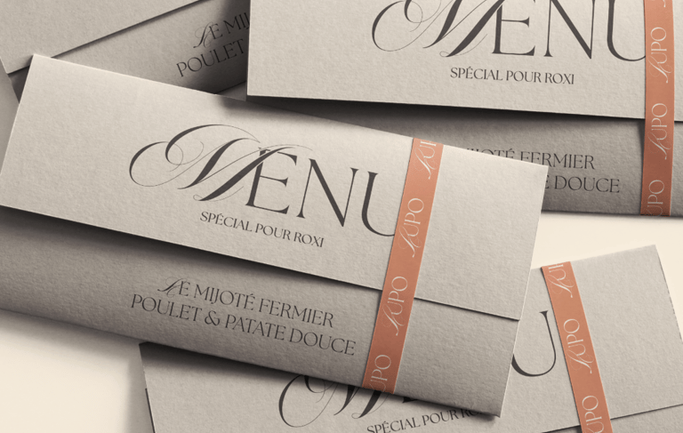 Projet LUPO – Identité visuelle et packaging pour bistronomie canine, Studio Luana