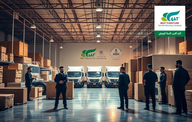 نقل عفش مع التغليف الكويت