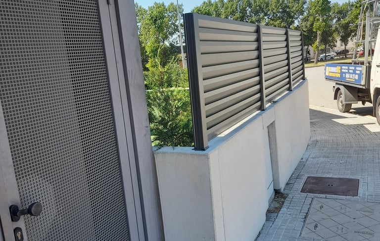 portes vianants aluminis vic