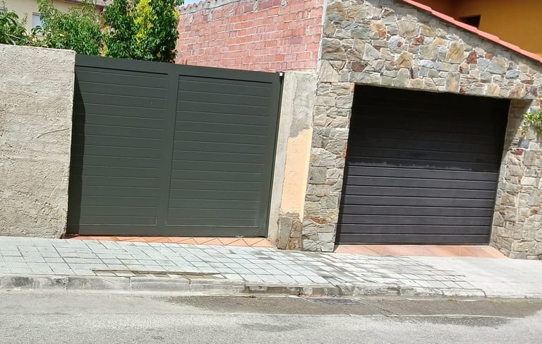 portes pivotants alumis vic