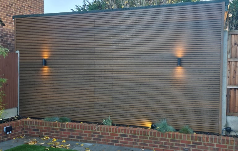 Garden lighting in Sidcup, installed by Easy Spark Ltd
