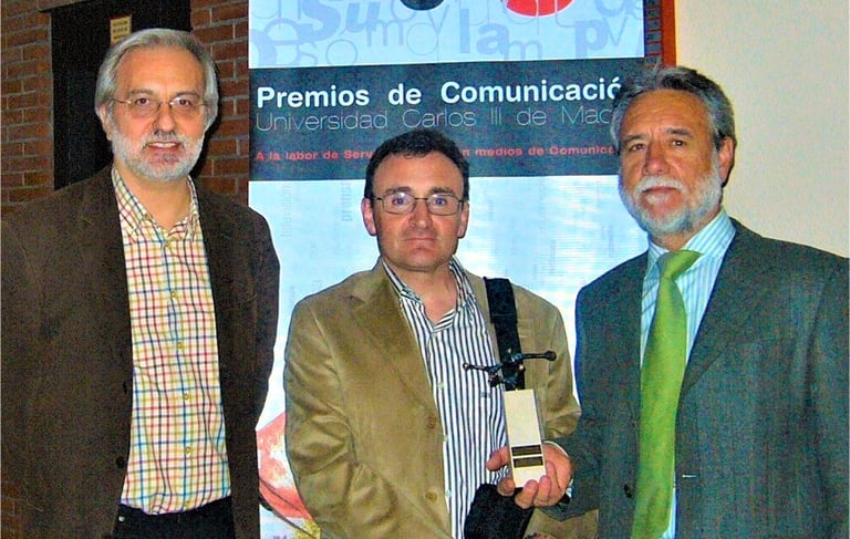 Carlos Moreno, Ignacio Cólera y José Manuel Mateos