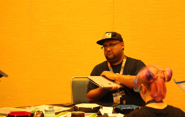 Jorge breaks out the battlemap.