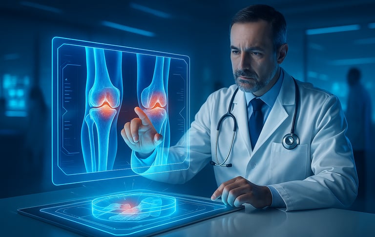 Radiographie de membres inférieurs