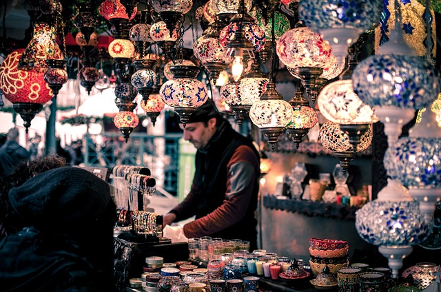 lamps in the bazaar
