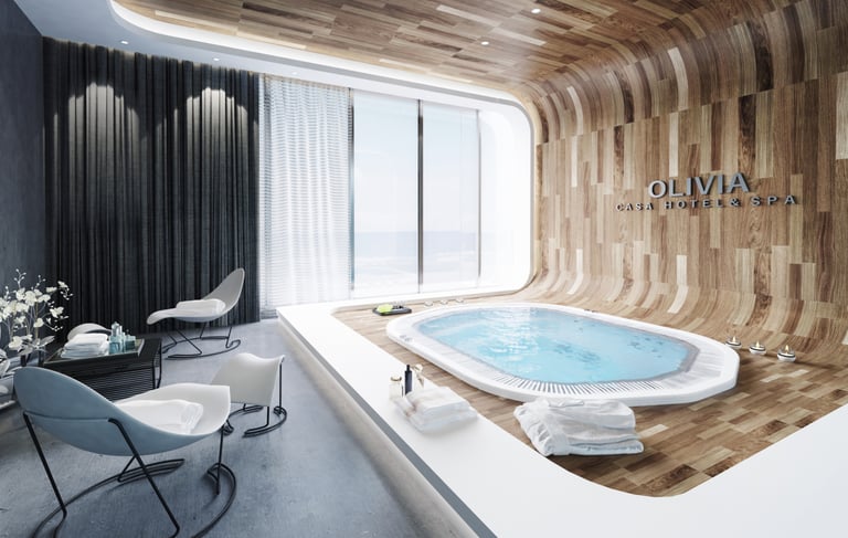 spa à débordement