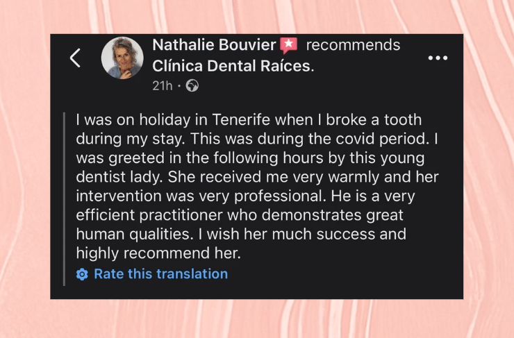 review clinica dental raices alaa
