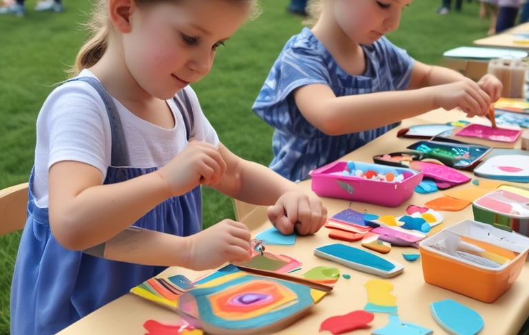white and black abstract painting