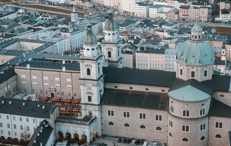 Salzburg bird eye
