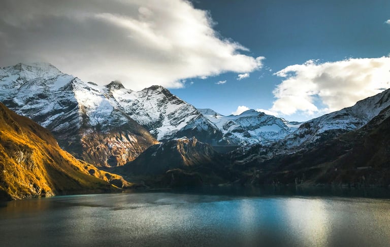 Salzburg mountain range