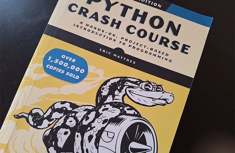 Python crash course coding book