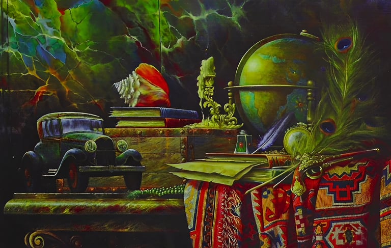 Still Life Artwork By Maamar Tazi