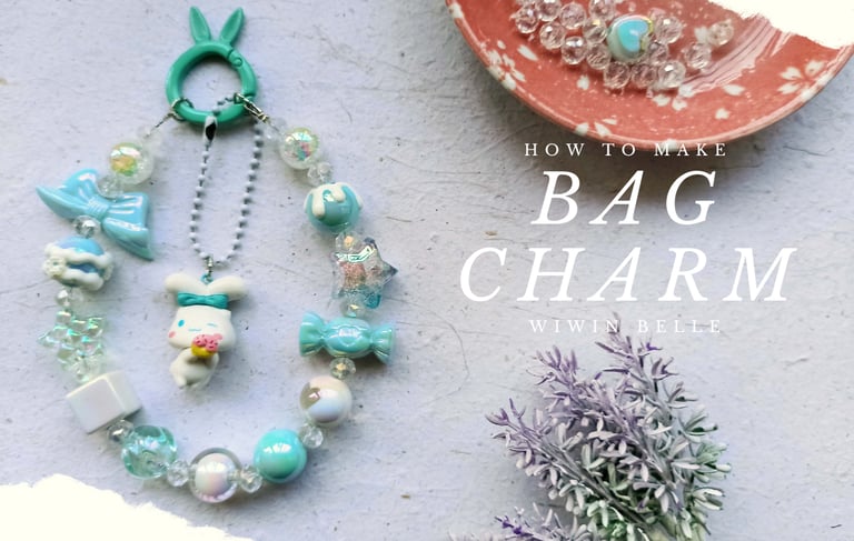 Let's Make Moroll Bag Charm with Luxury Beads ✨