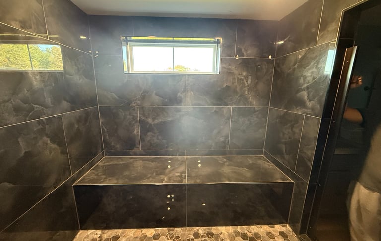 Handywork Hero LLC Bathroom Remodel Tile Installation
