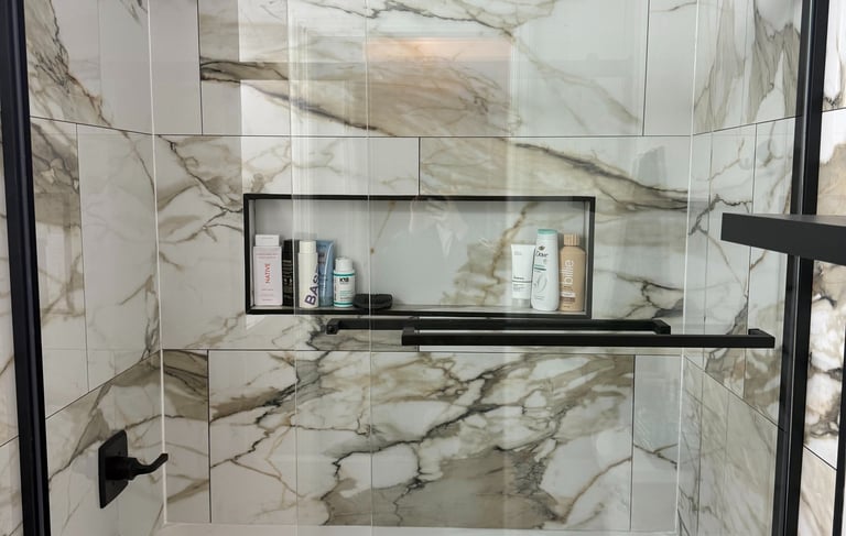 Handywork Hero LLC Bathroom Remodel Tile Installation