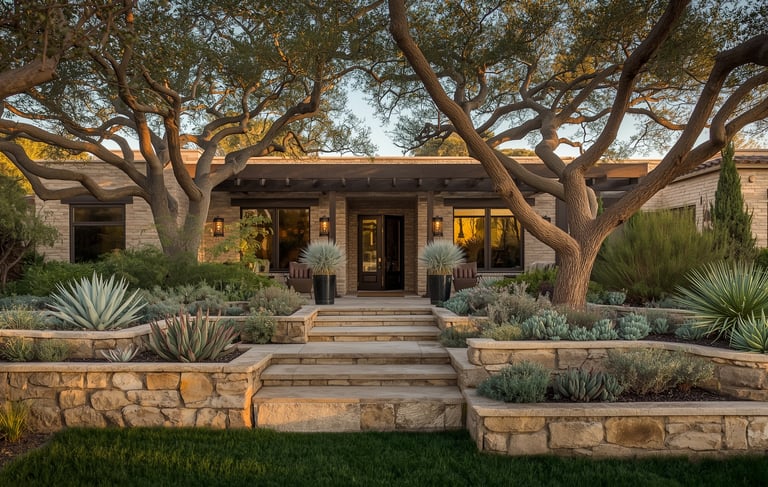 hill country waterwise landscape design