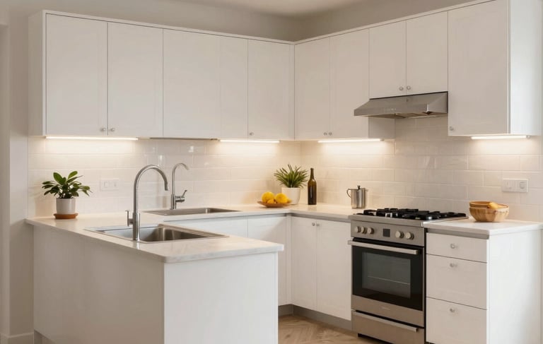 white and black abstract painting