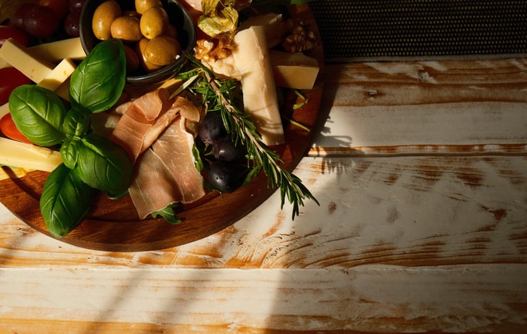 Foodfotografie Rheine: Antipasti-Platte in der Weinbar by Luca.