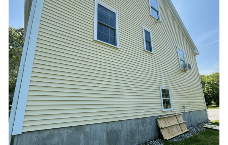 Premium Pressure Washing in Wells, ME for coastal homes with siding and driveway cleaning