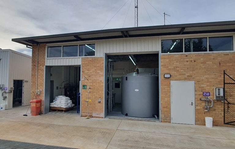 Moe WTP Chemical Storage & Dosing Building