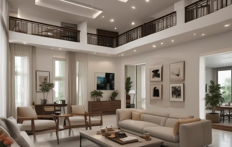 gray concrete wall inside building