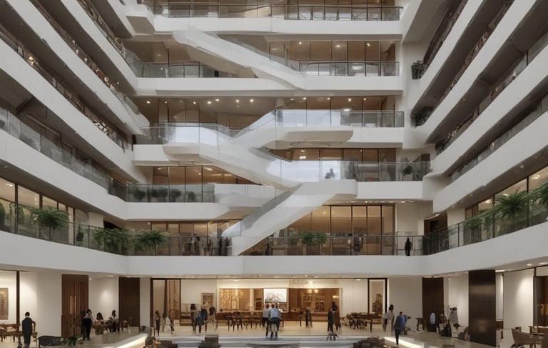 worm's-eye view photography of concrete building