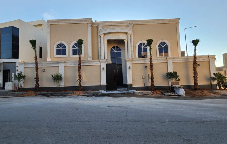 توريد نخيل واشنطني لمخطط سكني في السعودية