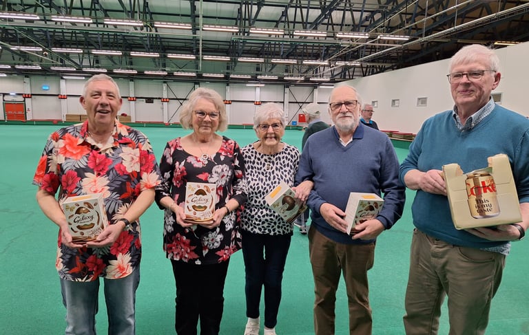 Social gathering at Bridgend Indoor Bowls