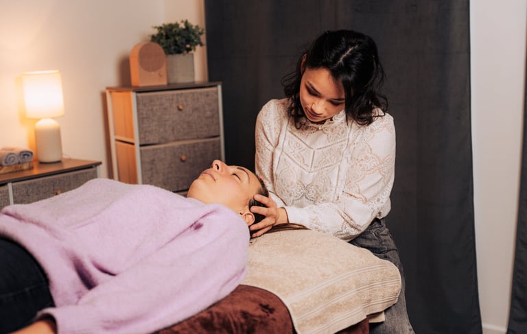 Thérapie cranio-sacrée à Voujeaucourt. Démarche bien-être physique et émotionnel. Gestion du stress et des émotions.