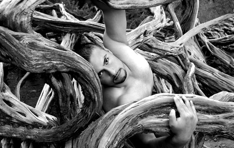Fotografia de retrato masculino