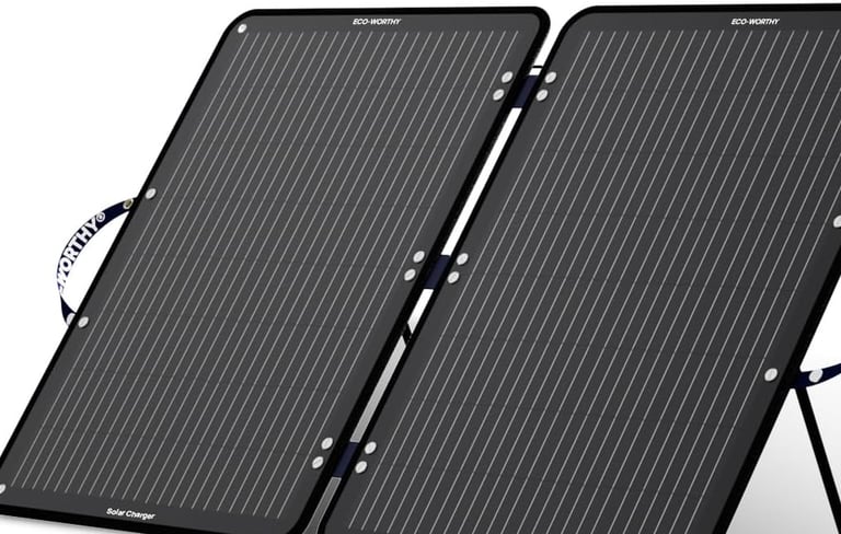 Portable Solar Panel for Campervan