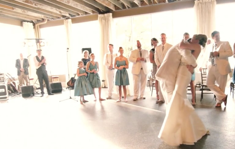 North Carolina Mountain Wedding Band - Melonbelly