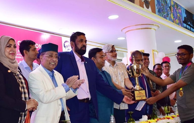 Bangladesh's IM Mohammad Fahad Rahman won Asian Zone 3.2 Chess Championship