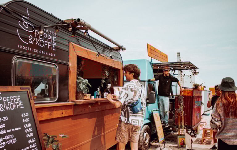 Festival koffie foodtruck | peppie & koffie | Groningen | MadNes