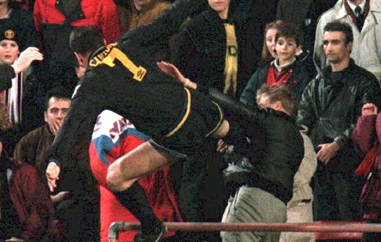 Eric Cantona Karatekick