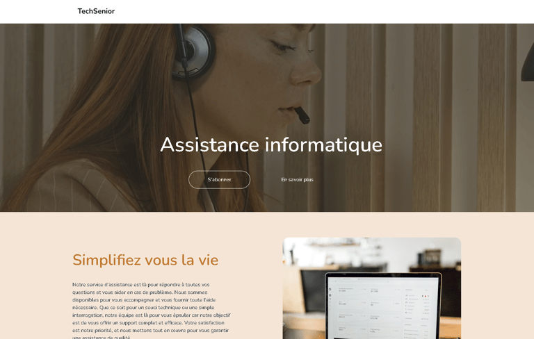 Site assistance informatique