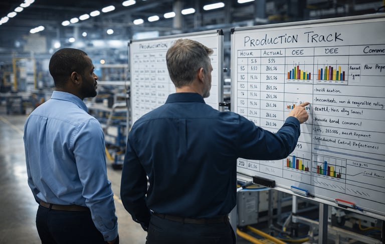 Consultant on the shop floor