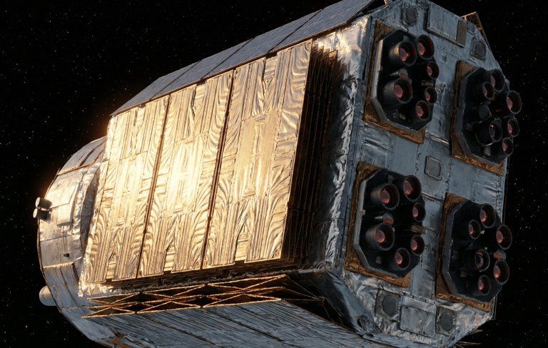 Arquitetura Blackwell: satélites equipados com chips NVIDIA para processamento orbital.