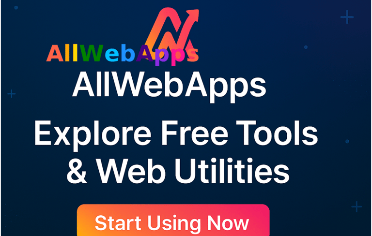 a webpage with the words allweabs free tools